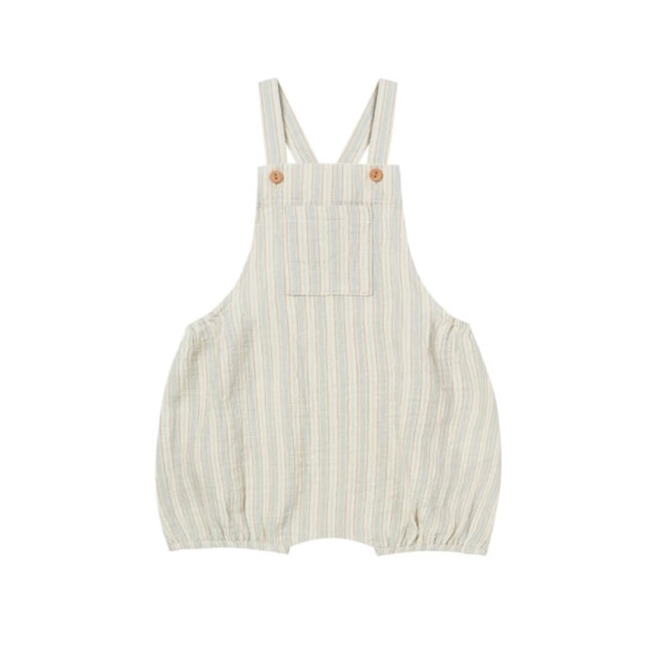 Quincy Mae - hayes overalls / sky stripe