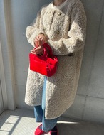 【新作5％OFF・3日間】Wool Long Boa Coat_4colors