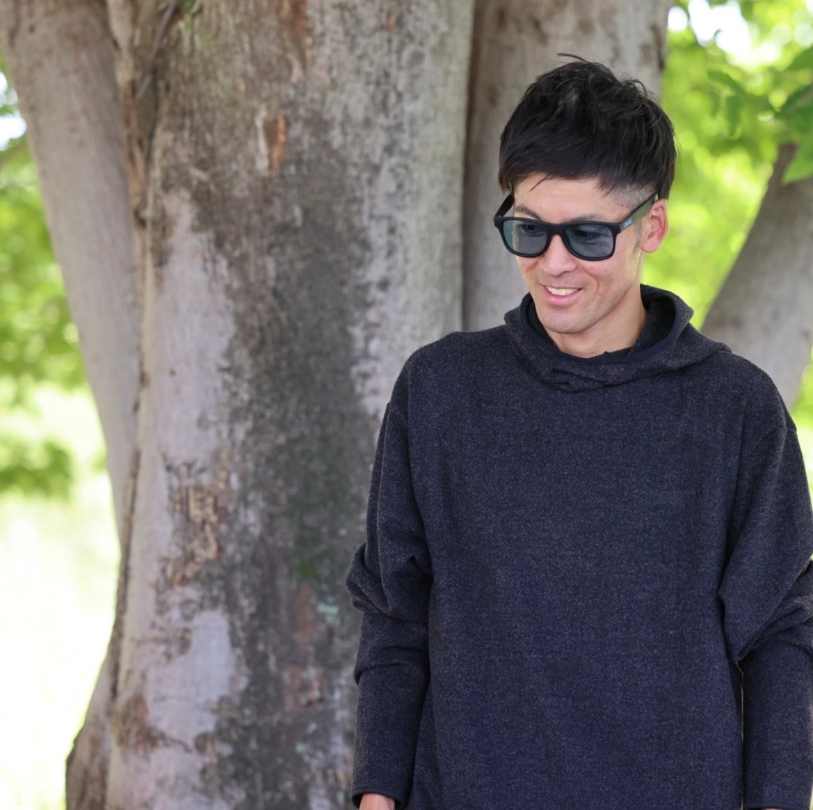 JINGER】フーデッドパーカー【J-3012/BLK】 | JINGER