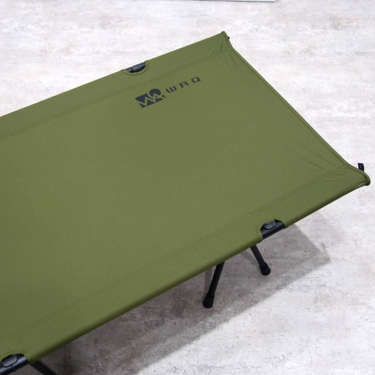 極美品 ワック WAQ 2WAY フォールディング コット タン キャンプ 寝具