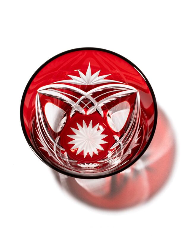 江戸切子 森響（全3色）天開ぐいのみ | 山田硝子