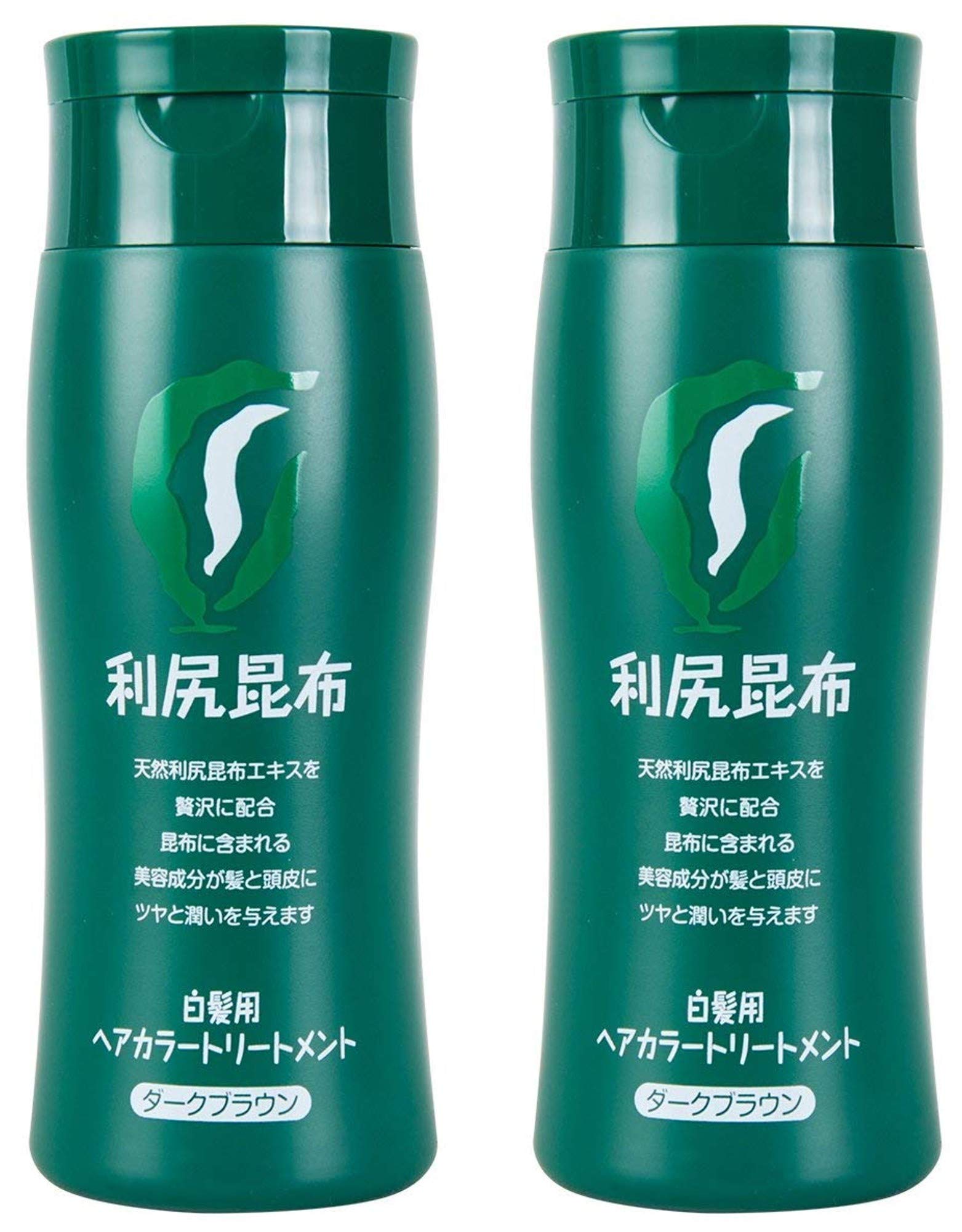 利尻昆布トリートメント2本 ダークブラウン 【公式通販】