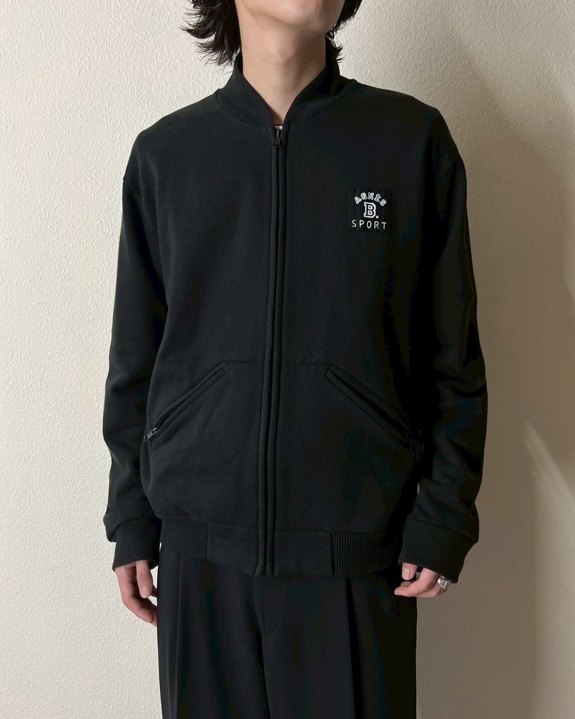 agnes b. Zip-up Sweat Blouson