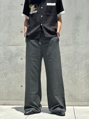 Classic Stripe Wide Trousers