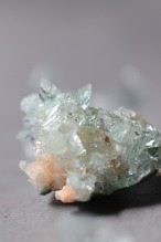グリーンアポフィライト × ヒューランダイト 「雫の花」Green Apophyllite × Heulandite ◇ 天然石・鉱物・パワーストーン・原石 | st00384