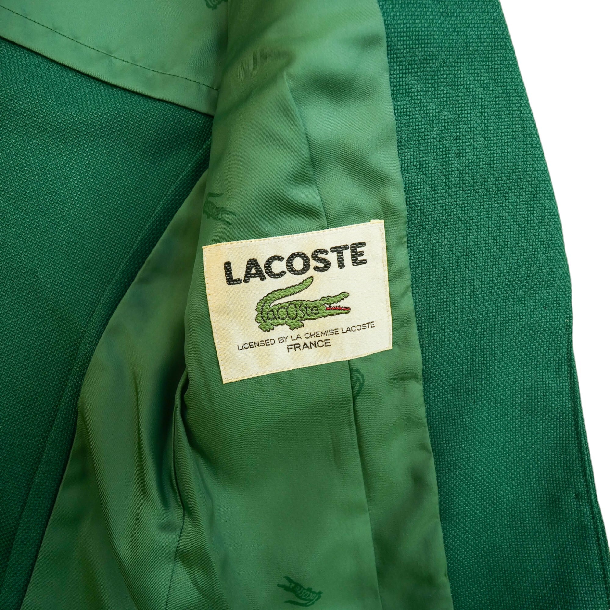 LACOSTE ラコステ グリーンジャケット レディース サイズ9号 | 3RD[i