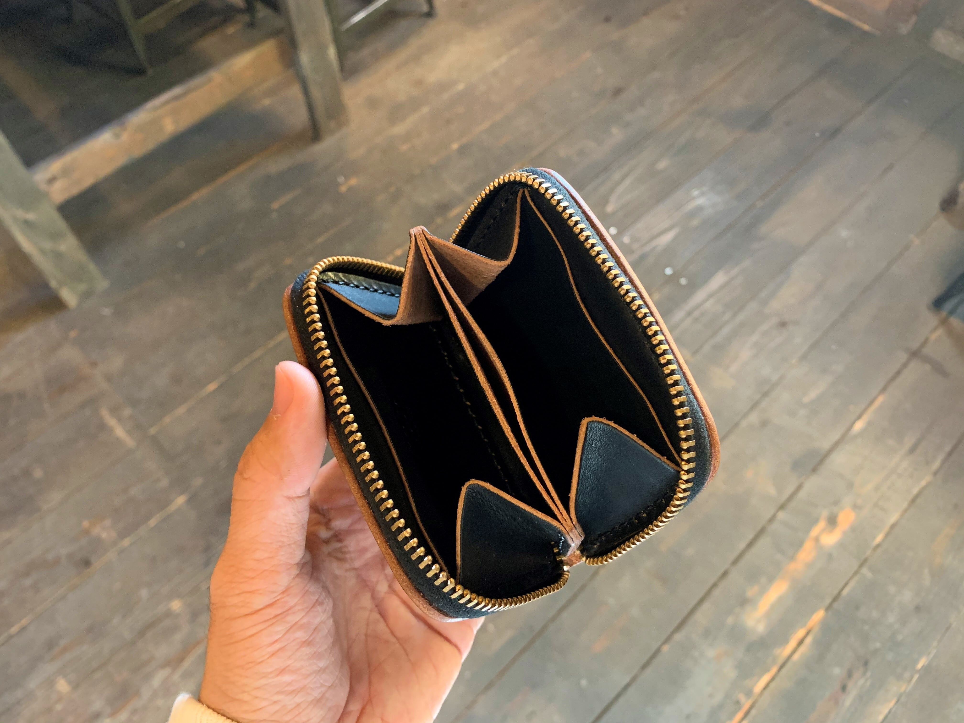 ROUND ZIP SMALL WALLET | Casoworks