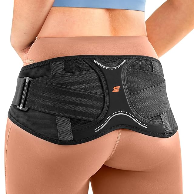 腰痛ベルトXXLサポーター 腰ベルト 骨盤 ブラック コルセット 腰痛