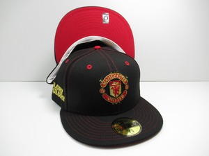 Exclusive NEW ERA 59fifty Manchester-United　マンチェスター・ユナイテッドFC　Black