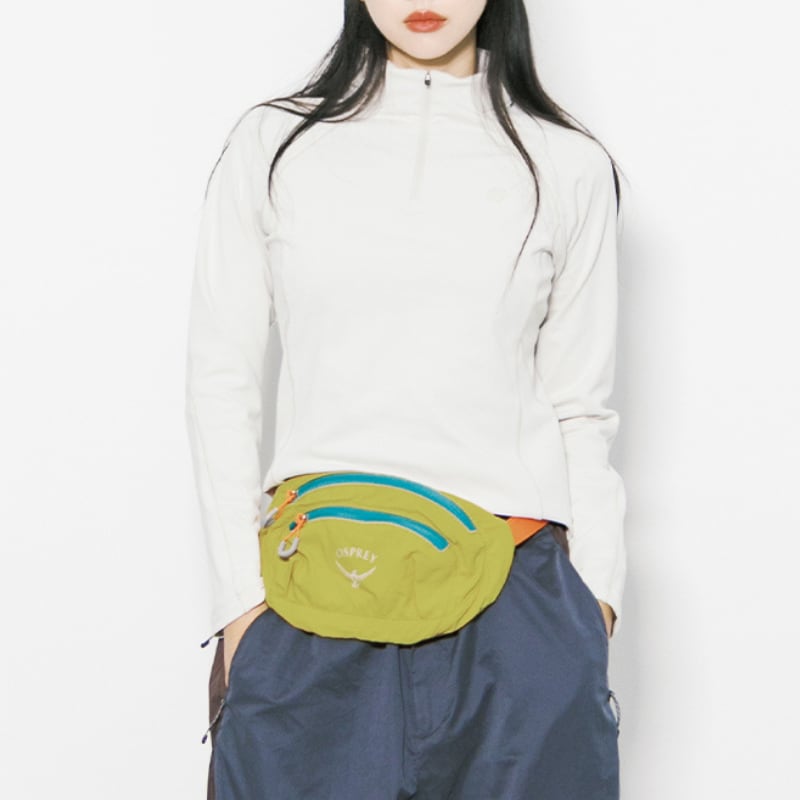 ベーシックカラーハーフジッププルオーバー C00628