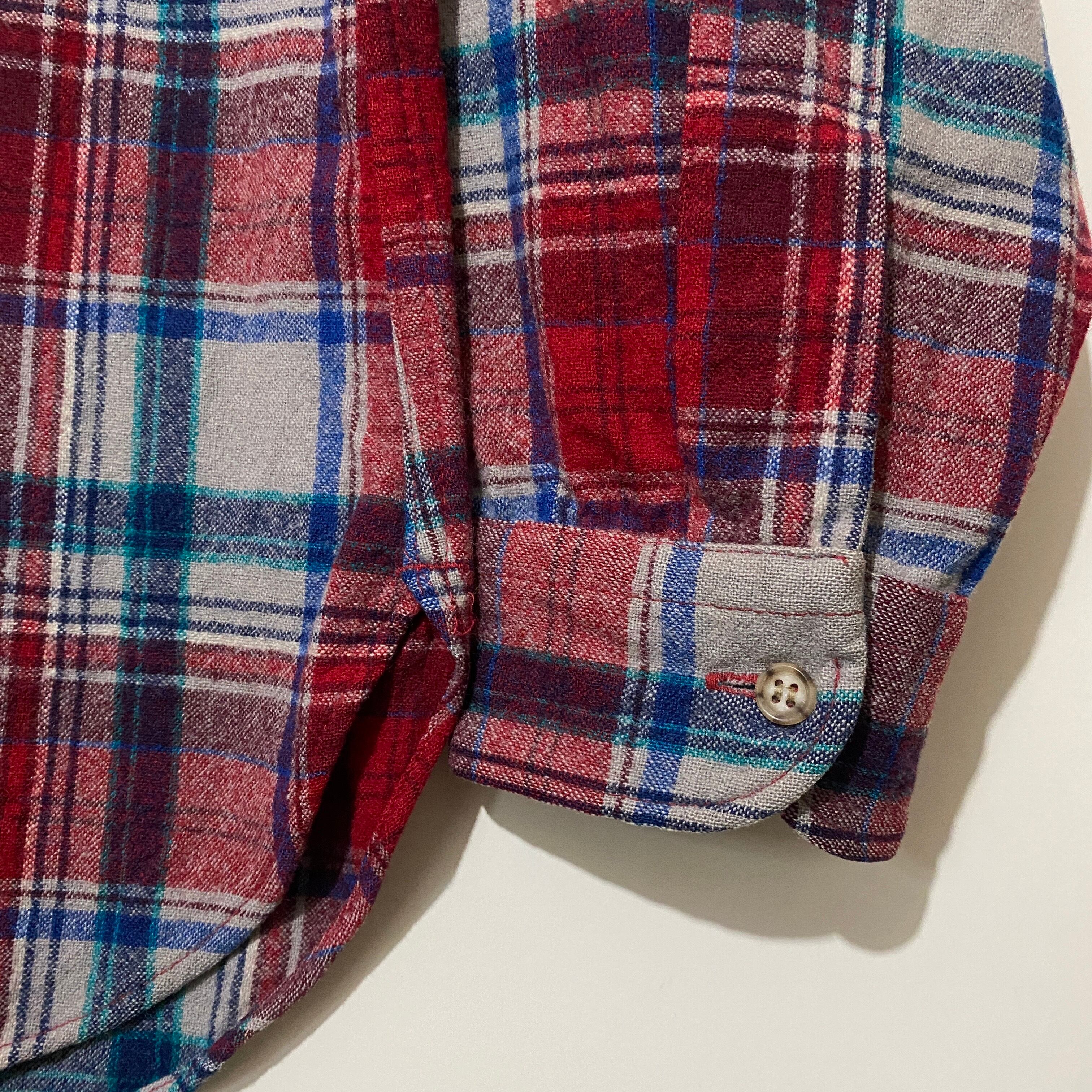USA製 70s PENDLETON ウールシャツ M 100% VIRGIN WOOL | Bluri vintage