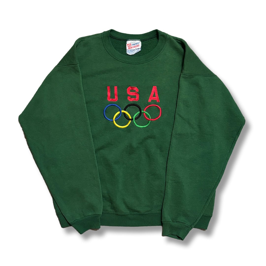 USA Olympics Embroideried Sweatshirt. Hanes