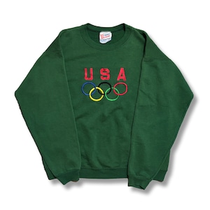 USA Olympics Embroideried Sweatshirt. Hanes