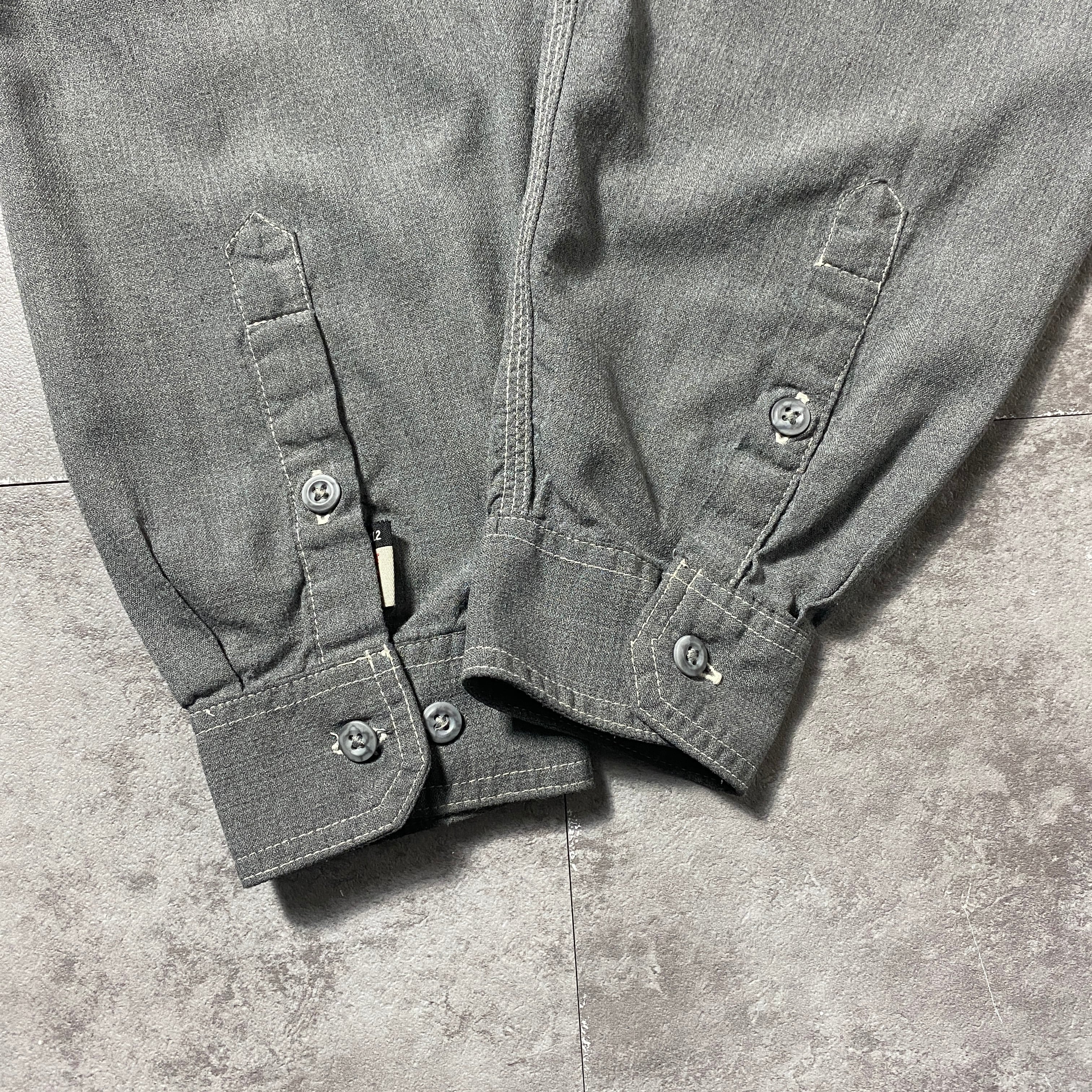 Size:XL】carhartt FR カーハート ダブルポケット ラベルロゴ グレー