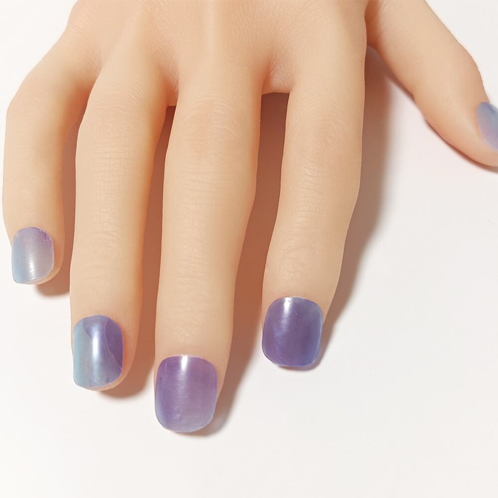 半硬化ジェルネイルシール「Gel nail stickers」006 Alcohol ink