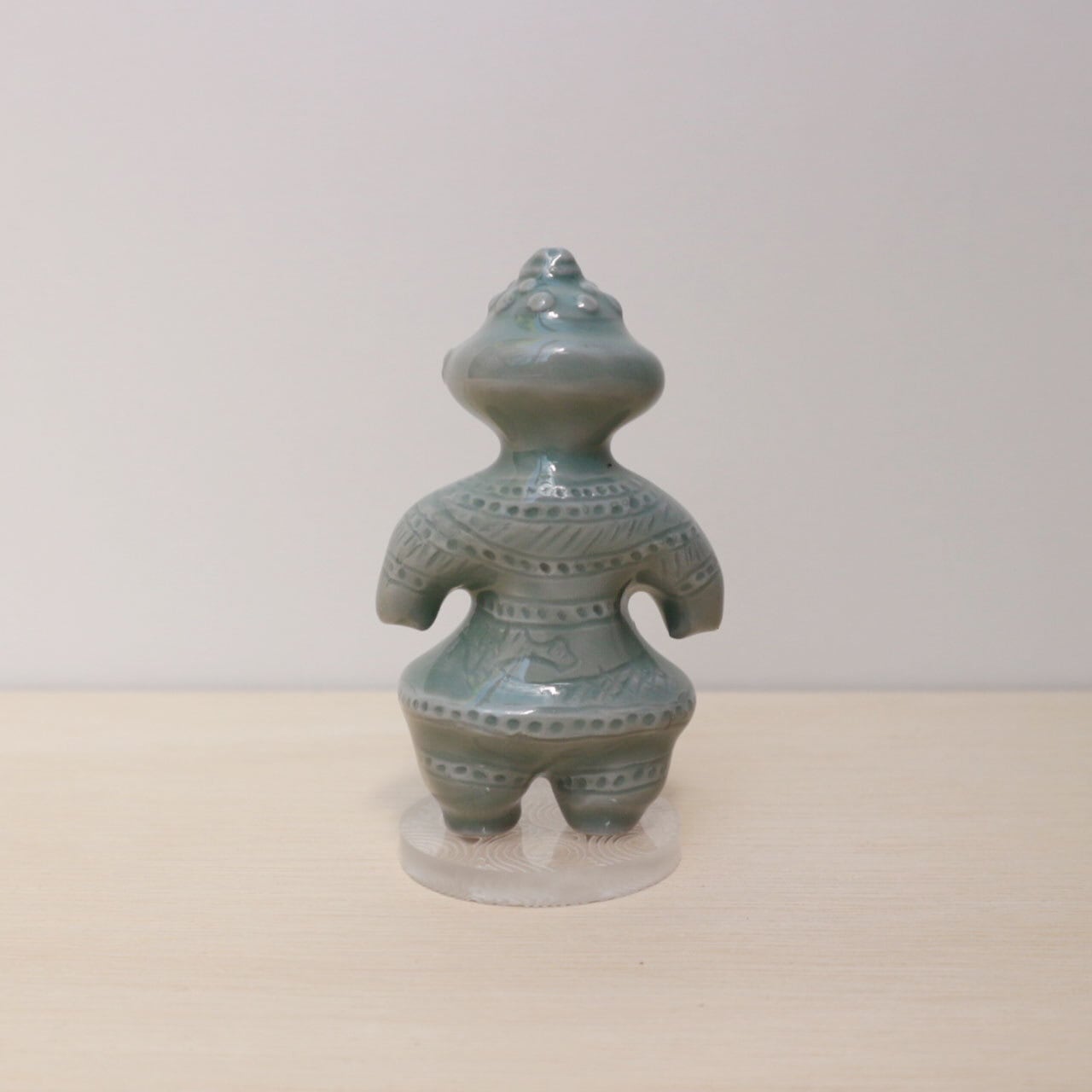 ミシェルレモン♥️オブジェ♥️現代版土偶❤️希少❤️転売OK みみずく土偶 （中）レプリカ 土偶 縄文時代 可愛い 縄文土偶