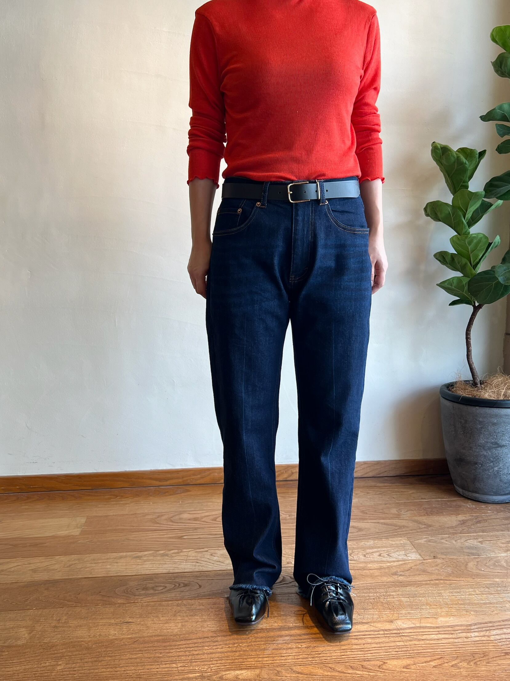 マルゴー デニムです。 MARGAUX VINTAGE / onewashセンター加工デニム | anouk