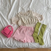 韓国子供服 / ninibello / Loro Bustier  / ビスチェ *XS~XXL*