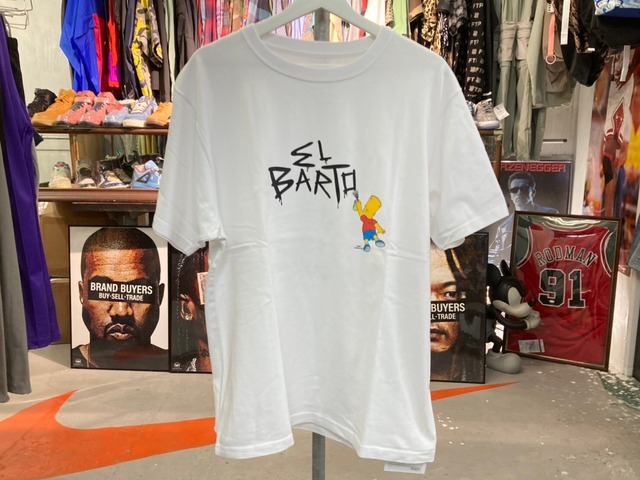 FCRB × SIMPSONS EL BARTO TEE WHITE XL 20KC3601