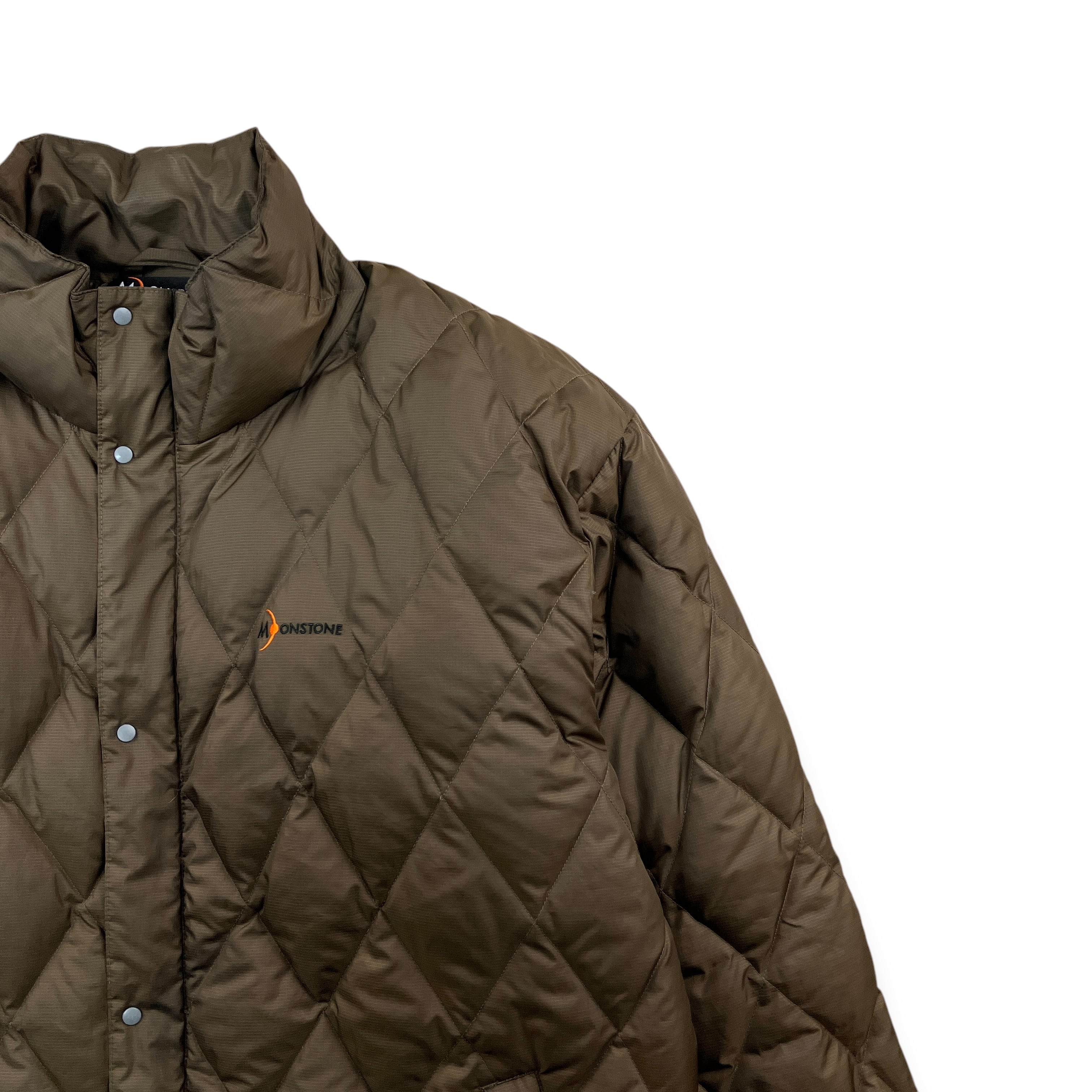 90s MOONSTONE Quilted Goose Down Jacket | MARKET