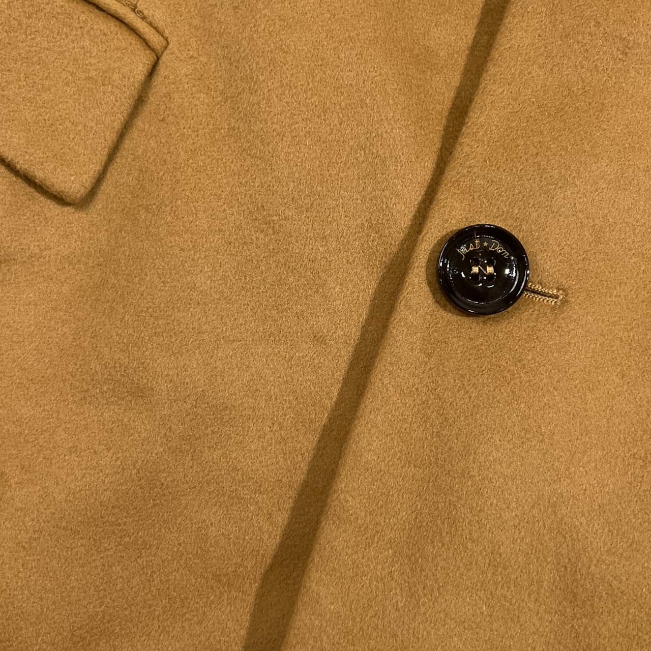 イタリア製 JUST DOM ジャストドン チェスターコート M/ベージュ メンズ