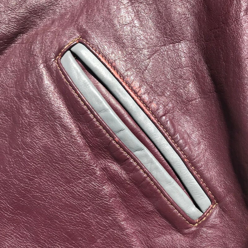 60's 70's ATHLETES WEAR CO LTD レザースタジャン アワードジャケット