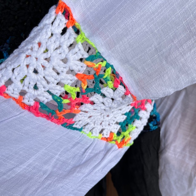 カラフルフリンジチュニック