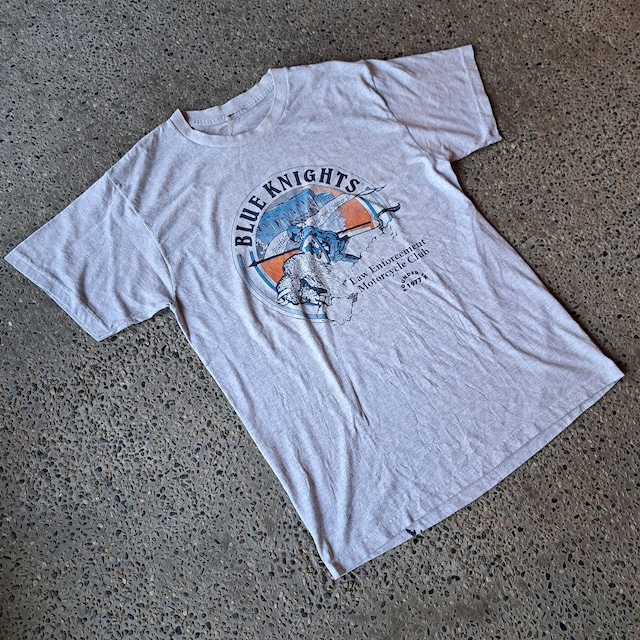 "BLUE KNIGHTS" プリントTシャツ used [304125]