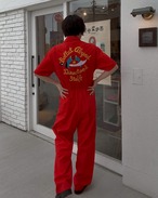 1970’s~1980’s USA Freemason Chain Stitch Work Jumpsuit