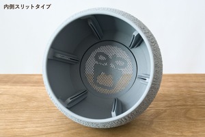ころん鉢(4.5号サイズ)｜グレー