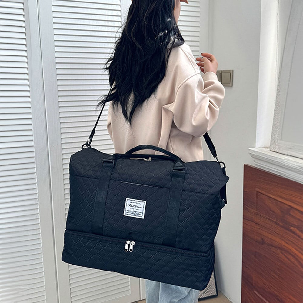 ボストンバッグ レディース キルティング ショルダーバッグ付き 韓国 大容量 旅行 レジャー 出張 学生 大人 ジムバッグ 機内持ち込み スポーツバッグ 大人可愛い 大人女子