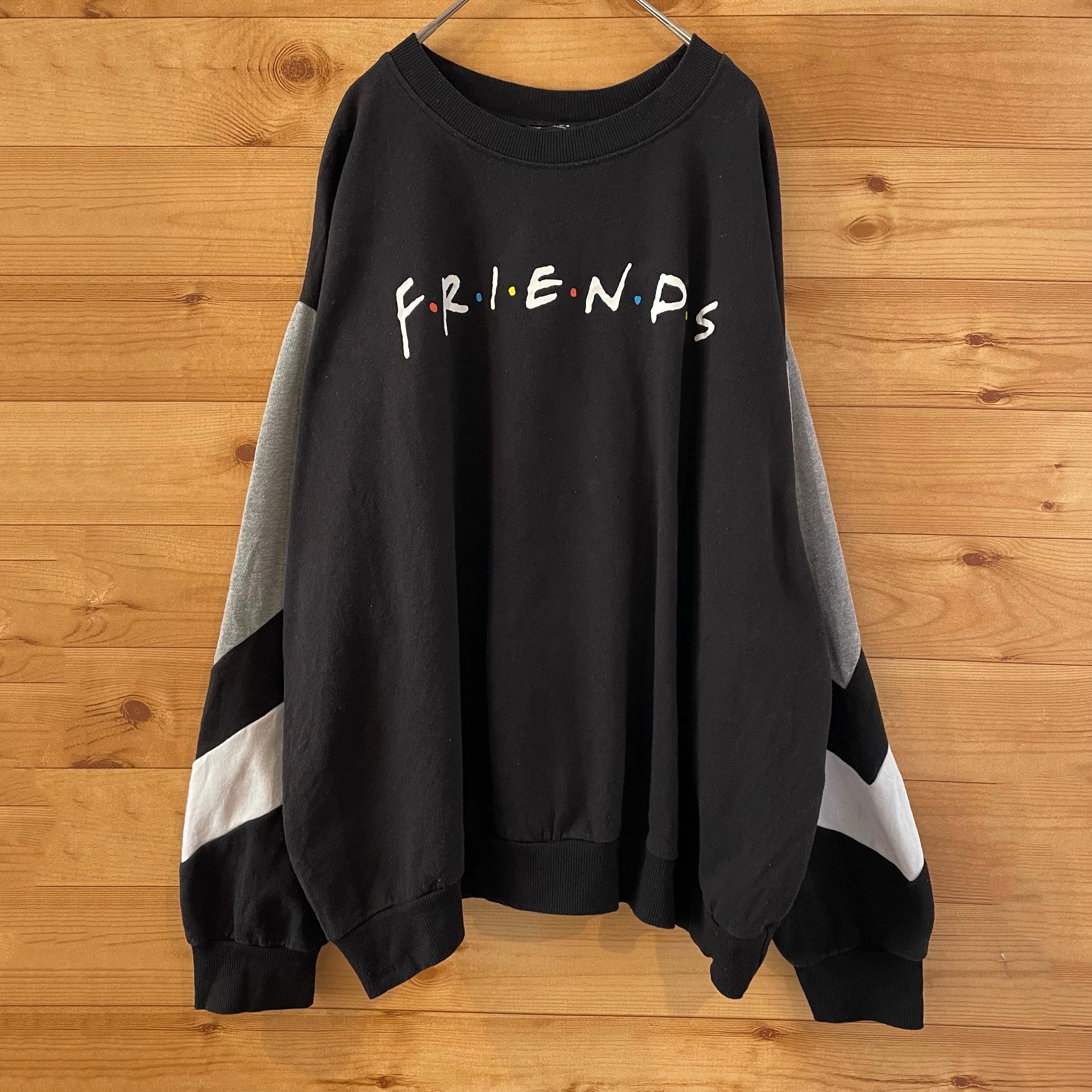FRIENDS】希少 フレンズ 海外ドラマ ロゴ スウェット ワイドサイズ US 