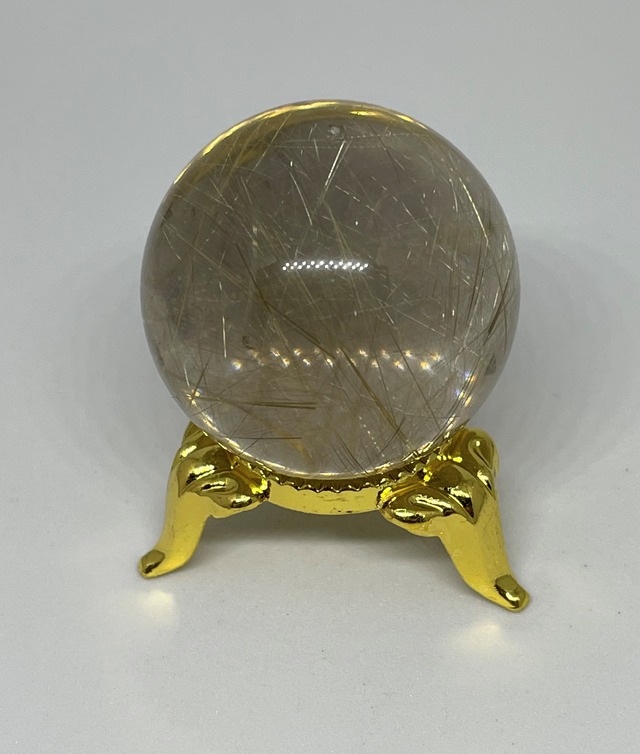 天然水晶丸玉　ブラジル産　新品　　