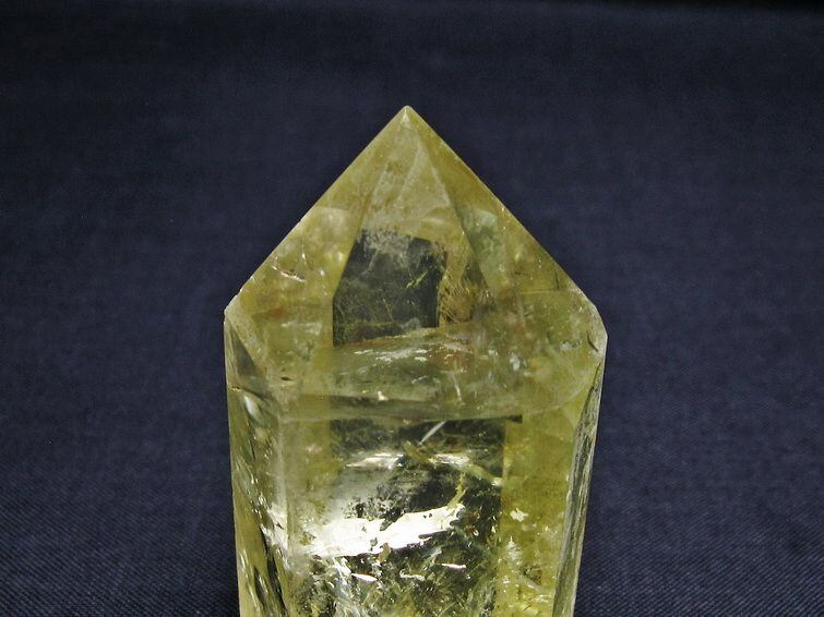 シトリンクォーツ 六角柱 虹入り 一点物 142-8811 | 天然石