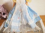 ナンシー・アン  「ストーリーブックドール」プラスティック　ブルー花柄レース頭巾 画像11