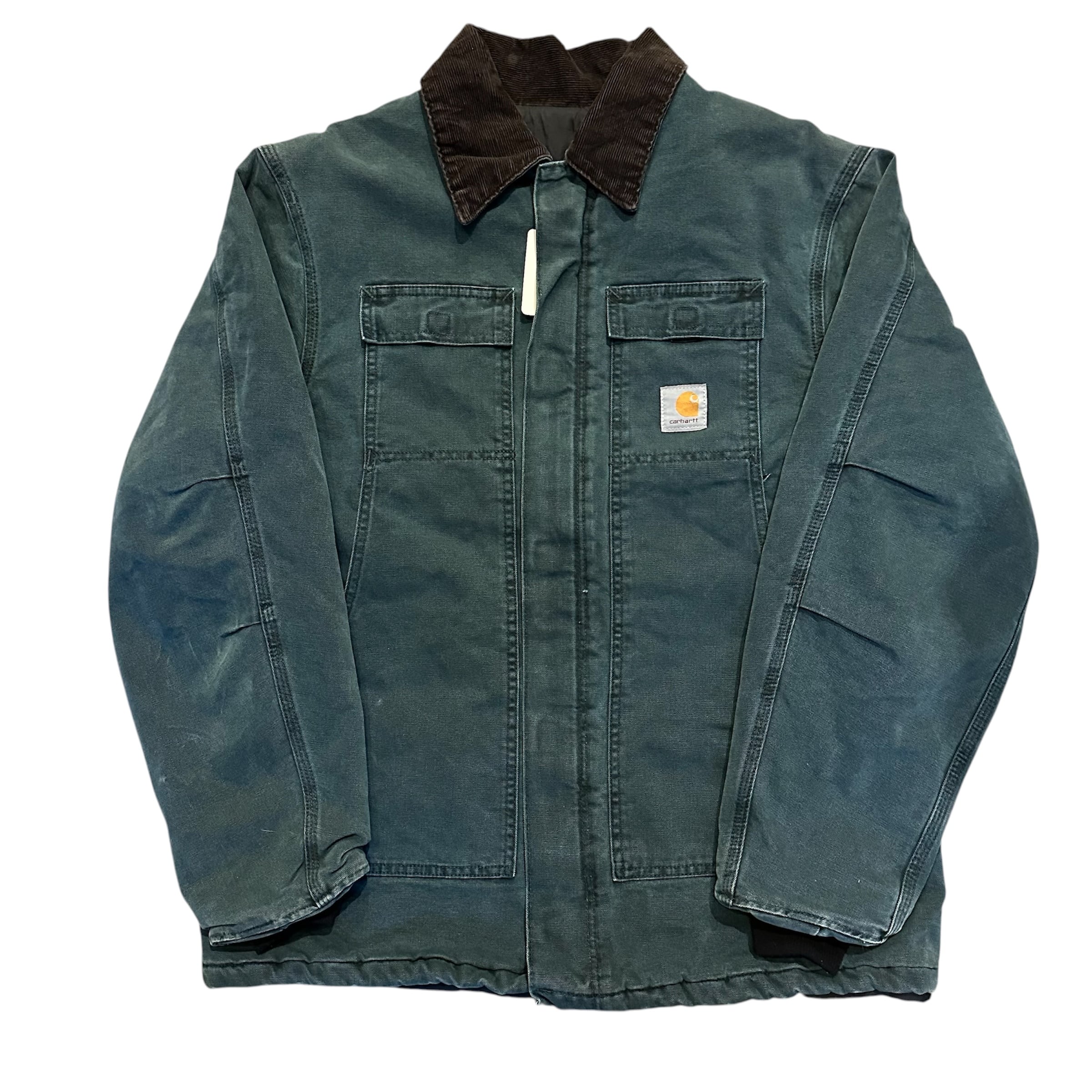 【USA製】 Carhartt チョアコート グッドフェード F558】⁡90s Carhartt Chore Coat good fade made in USA / 90年代