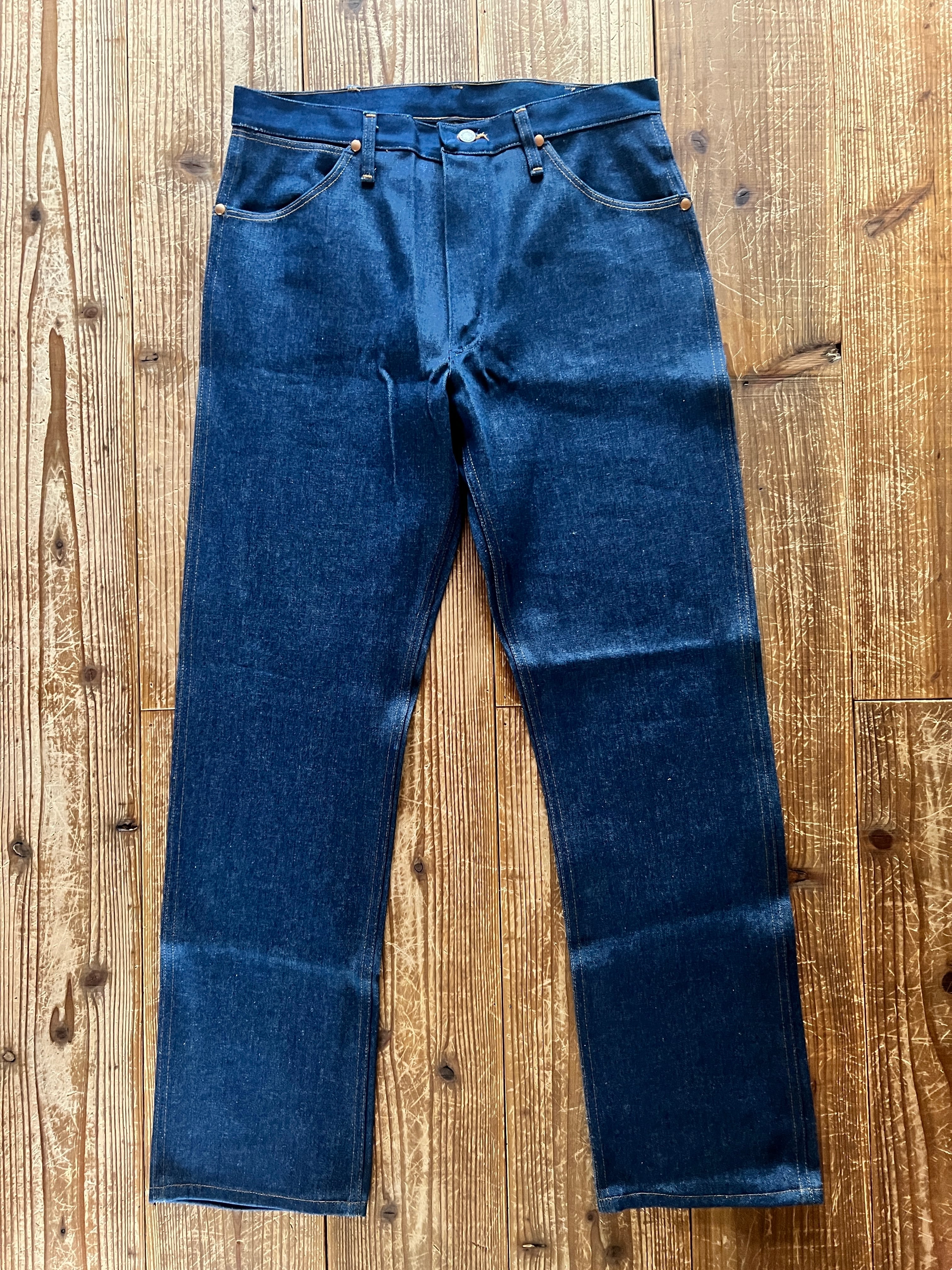 70's〜 Wrangler 910DEN デニムパンツ DEADSTOCK 表記(34×32) USA製