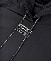 スパンコールスリーブナイロンフーディー (GRAY) CQ-47039