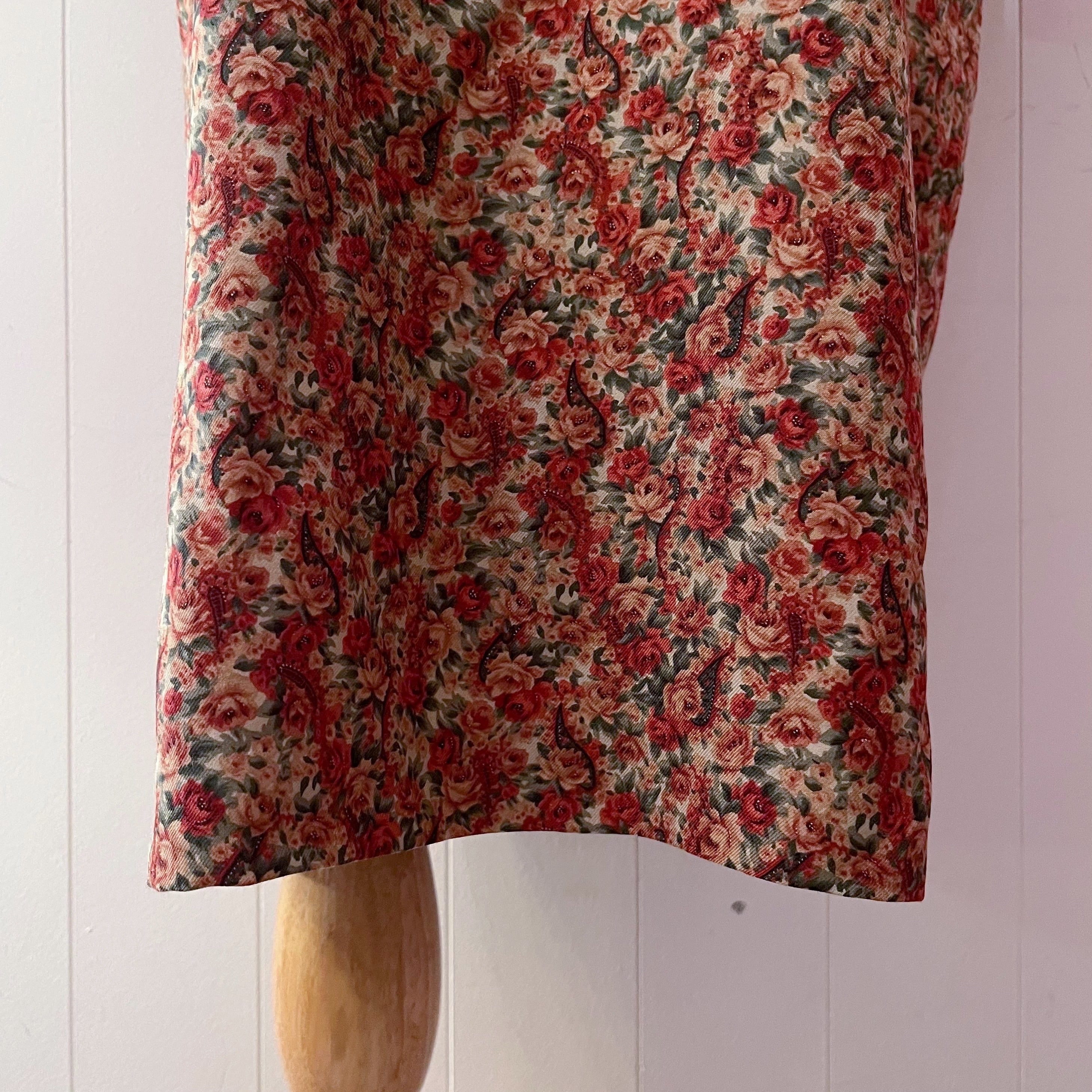 mini rose gather one-piece