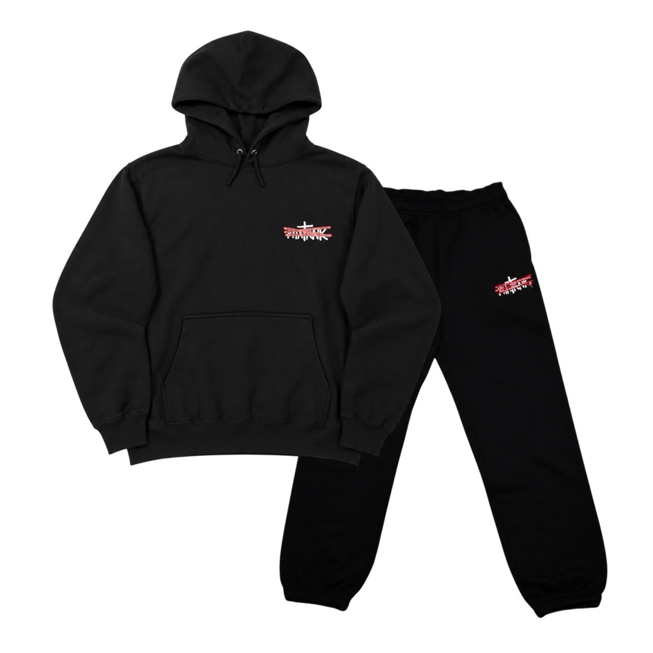 ATTENTION BACK LOGO SWEAT SETUP