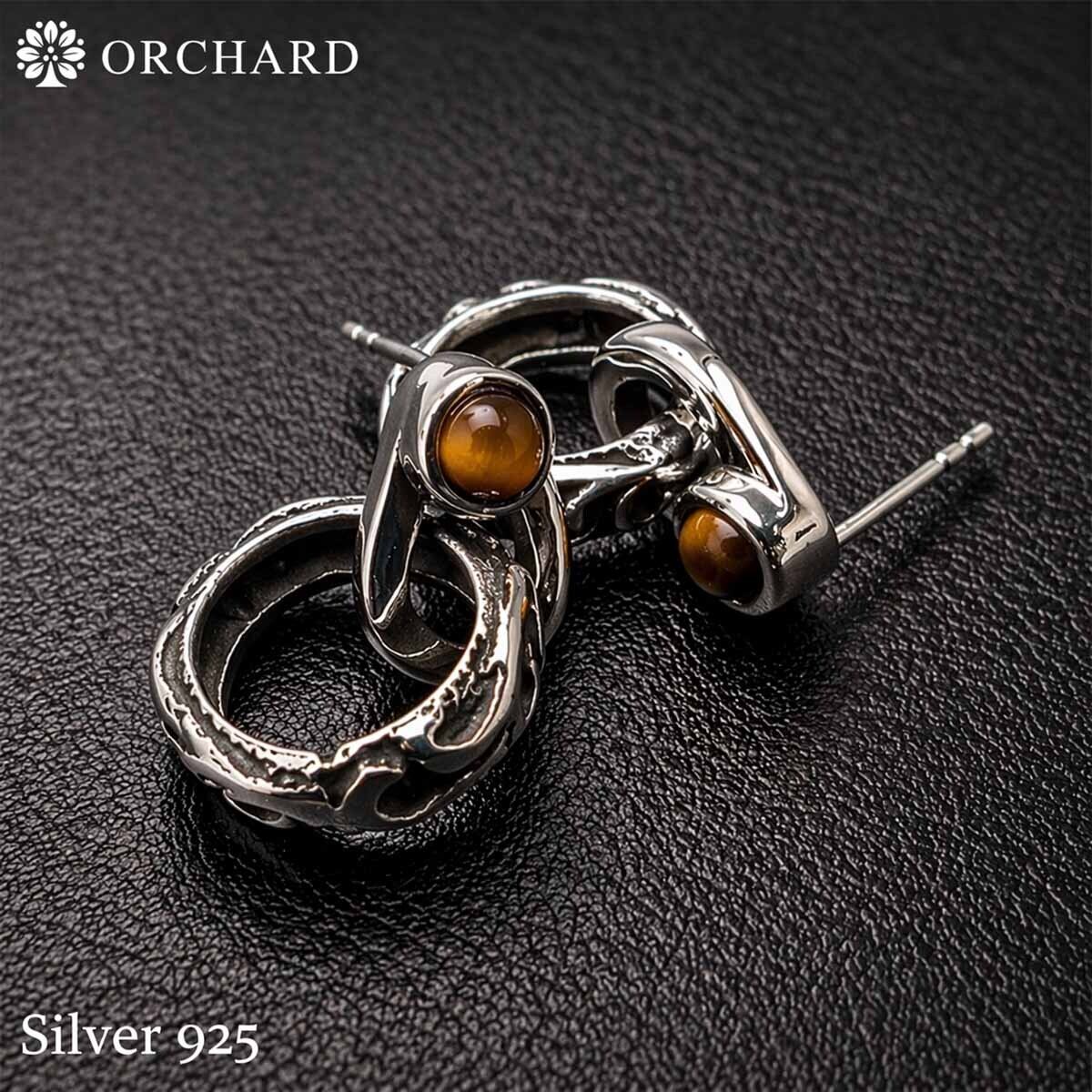 シルバー925 ピアス 両耳 メンズ レディース 925 Silver キャリア