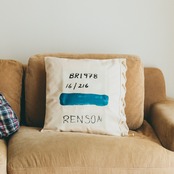 Vintage Canvas Cushion Cover