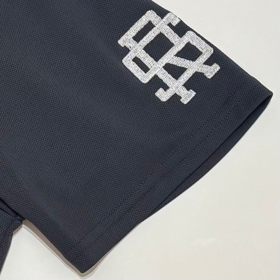 rough & swell】《MEN'S》61 RING POLO (NAVY) | Sandy GOLF