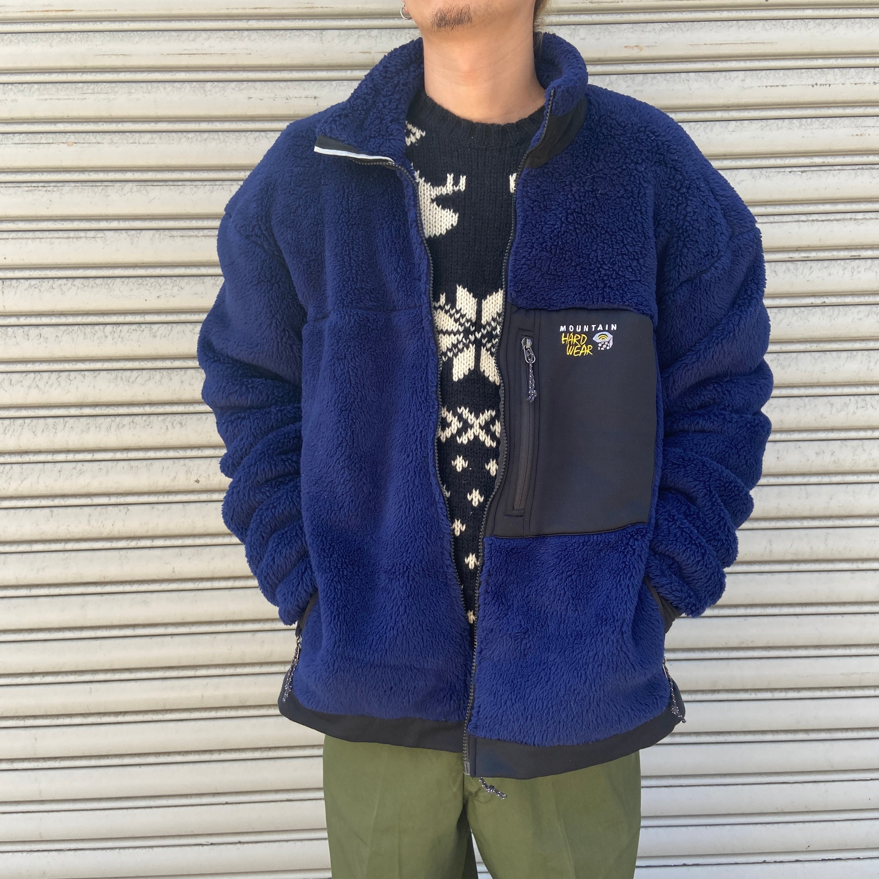 MOUNTAIN HARD WEAR モンキーマンジャケット ネイビー XL | 古着屋 Uan