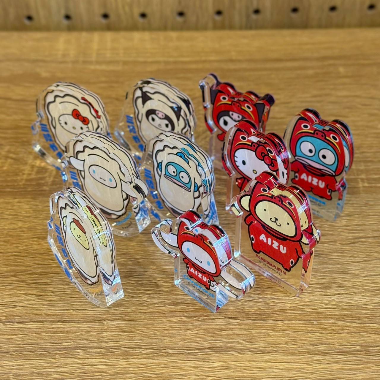 ポムポムプリン三陸 カキ8mmアクリルパネルスタンド | TORCH-Online Shop-