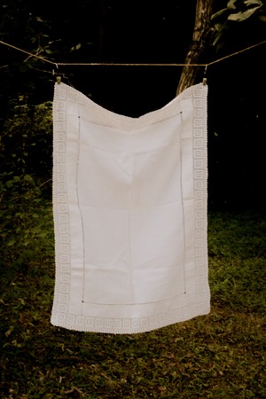 vintage lace cloth