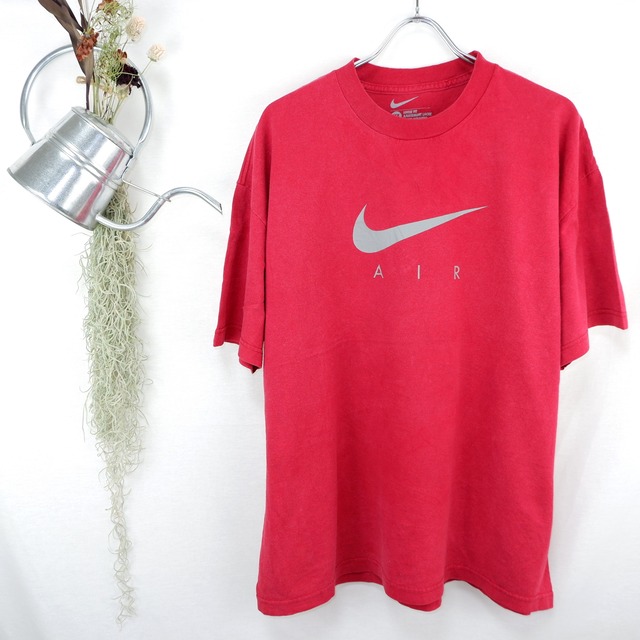 [XL] NIKE AIR Red Tee | ナイキ エアー 赤 Tシャツ