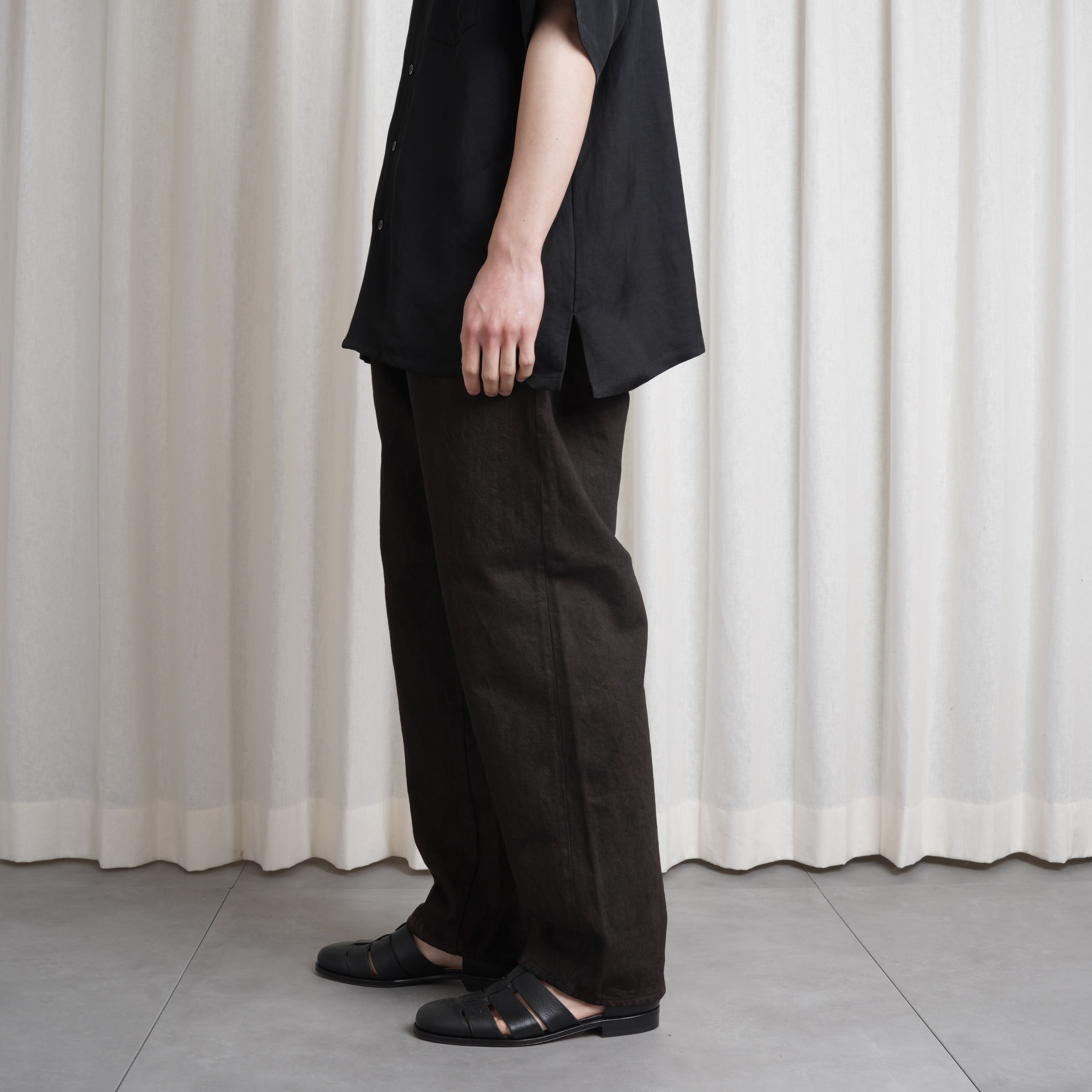 YOKO SAKAMOTO | 5POCKET EASY PANTS | KAKISHIBU | suikazura