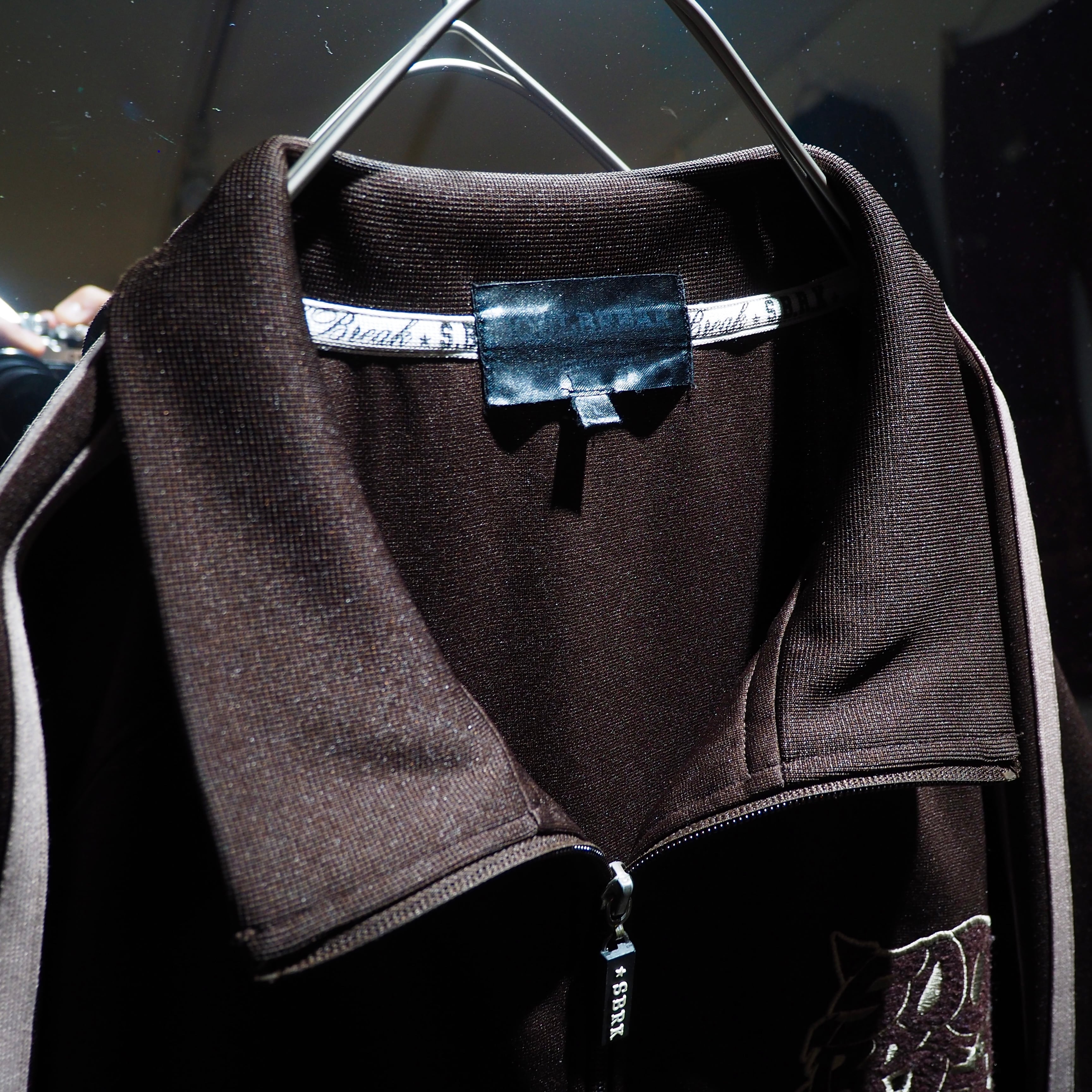 2000s ” Street culture ” Embbossed Design track jacket