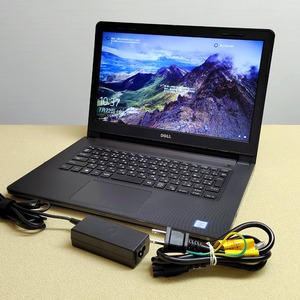 DELL・ノートパソコン・14インチ・Vostro14-3468・i5-7200U 2.5G・8GB・500GB・2018年購入・正常動作確認済・No.200708-636・梱包サイズ80